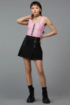 Women Black Friday Skirts & Skorts*Contrast Stitch Skort