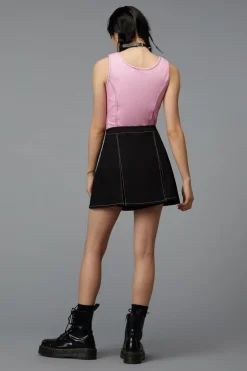 Women Black Friday Skirts & Skorts*Contrast Stitch Skort