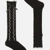 Accessories Dangerfield Socks & Tights*Contrast Trim Knee Socks