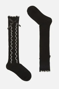 Accessories Dangerfield Socks & Tights*Contrast Trim Knee Socks