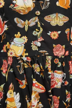 Women Dangerfield Dresses & Pinafores*Cottagecore Tattoo Dress