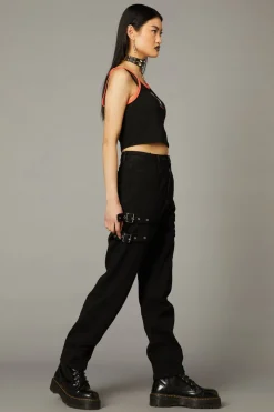 Women Black Friday Pants & Jumpsuits*Coven Buckle Jeans