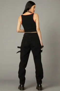Women Black Friday Pants & Jumpsuits*Coven Buckle Jeans