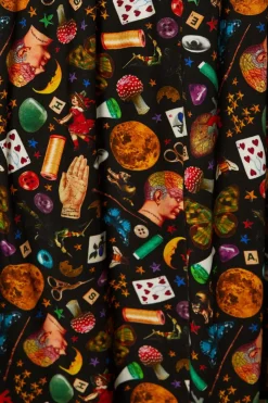 Women Black Friday Skirts & Skorts*Crafty Witch Print Skirt