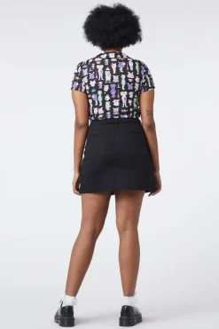 Women Black Friday Curve Tops & Blouses*Creepy Cuties Blouse