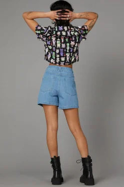 Women Black Friday Curve Tops & Blouses*Creepy Cuties Blouse