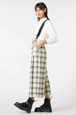 Women Dangerfield Pants & Jumpsuits*Crescent Tartan Pleated Culottes