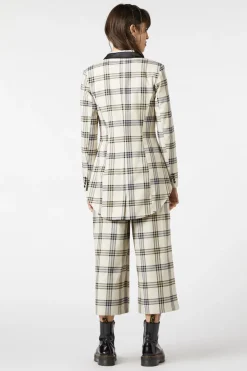 Women Dangerfield Jackets & Coats*Crescent Tartan Tail Coat