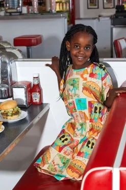 Kids Dangerkids Dresses & Pinafores*Croc Burger Kids Dress