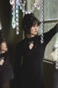 Women Dangerfield Dresses & Pinafores*Crochet Knit Mini Dress