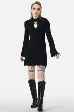 Women Dangerfield Dresses & Pinafores*Crochet Knit Mini Dress