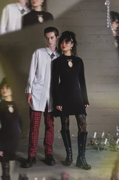 Women Dangerfield Dresses & Pinafores*Crochet Knit Mini Dress