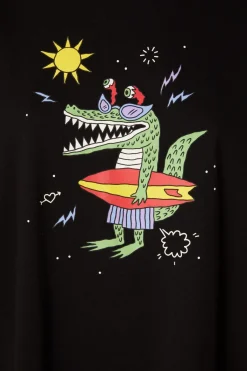 Women Black Friday Dresses & Pinafores*Crocodile Print Goth Dress