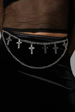 Accessories Black Friday Jewellery*Cross Belly Chain