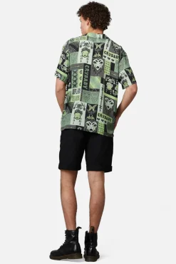 Men Dangerfield Shirts & Tees*Cry Baby Dark Tile Short Sleeve Shirt