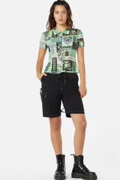 Women Dangerfield Blouses & Tops*Cry Baby Mesh Blouse