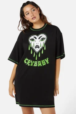 Women Dangerfield Dresses & Pinafores*Cry Baby Tshirt Dress