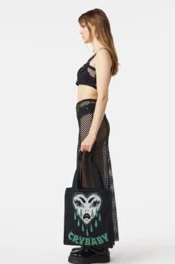 Accessories Dangerfield Bags*Cry Baby Woven Tote