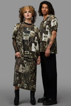 Men Black Friday Shirts & Tees*Curio Gothic Short Sleeve Shirt