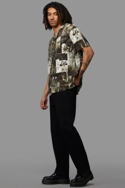 Men Black Friday Shirts & Tees*Curio Gothic Short Sleeve Shirt