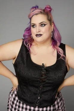 Women Black Friday Curve Tops & Blouses*Curve Amethyst Corset Top