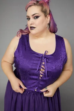 Women Black Friday Curve Tops & Blouses*Curve Amethyst Corset Top