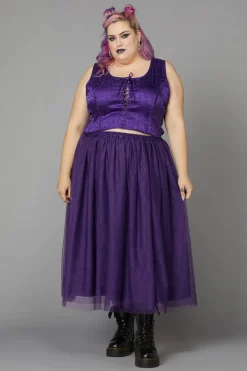 Women Black Friday Curve Tops & Blouses*Curve Amethyst Corset Top
