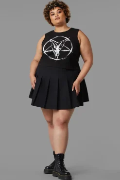Women Black Friday Curve Tops & Blouses*Curve Baphomet Tank