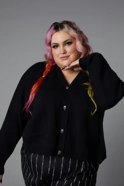 Women Black Friday Knitwear & Cardis*Curve Bonez Cardi