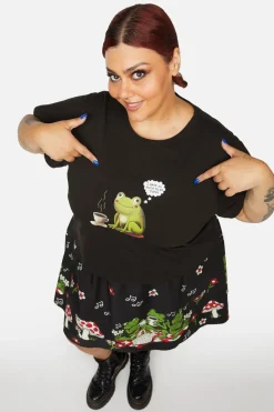 Women Black Friday Curve Tops & Blouses*Curve Busy Tee