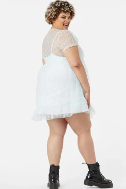 Women Dangerfield Dresses & Pinafores*Curve Butterflies On The Wall Mesh Dress