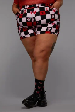Women Black Friday Skirts & Skorts*Curve Check It Goth Short