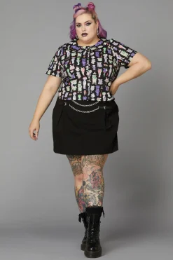 Women Black Friday Curve Tops & Blouses*Curve Creepy Cuties Blouse