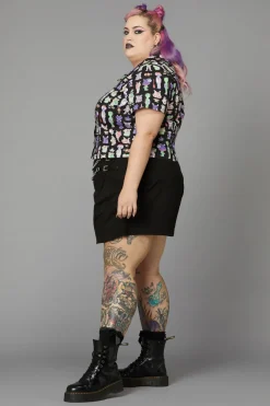 Women Black Friday Curve Tops & Blouses*Curve Creepy Cuties Blouse