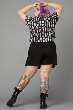 Women Black Friday Curve Tops & Blouses*Curve Creepy Cuties Blouse