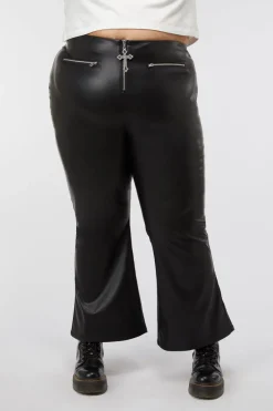 Women Dangerfield Curve Pants & Skirts*Curve Crucifix Tall Flare