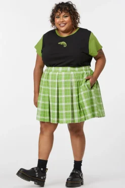 Women Dangerfield Curve Pants & Skirts*Curve Dazed Tartan Mini Skirt