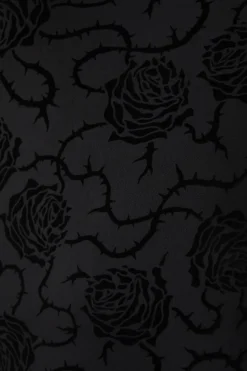 Women Dangerfield Dresses & Pinafores*Curve Decaying Days Flock Mesh Dress