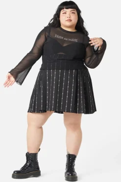 Women Dangerfield Curve Tops & Blouses*Curve Diamante Leave Me Alone Top