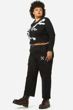 Women Dangerfield Knitwear & Cardis*Curve Early Jurassic Dino Knit Cardi