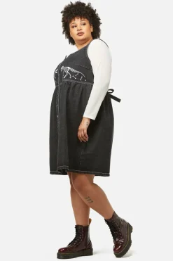 Women Dangerfield Dresses & Pinafores*Curve Early Jurassic Dino Pinafore