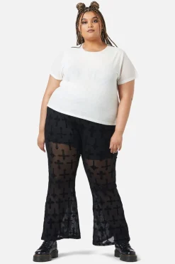 Women Dangerfield Curve Tops & Blouses*Curve Eliza Mesh Top