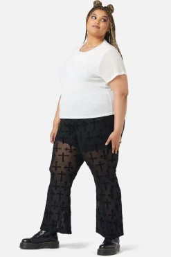 Women Dangerfield Curve Tops & Blouses*Curve Eliza Mesh Top