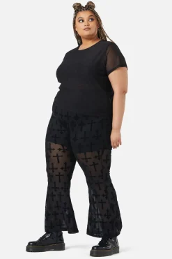 Women Dangerfield Curve Tops & Blouses*Curve Eliza Mesh Top