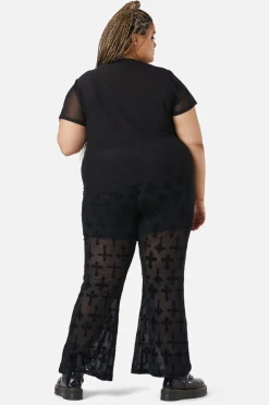 Women Dangerfield Curve Tops & Blouses*Curve Eliza Mesh Top