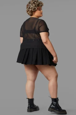 Women Black Friday Curve Tops & Blouses*Curve Entity Mesh Top