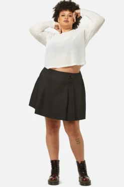 Women Dangerfield Curve Pants & Skirts*Curve Field Work Pleated Skirt