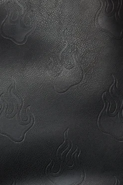 Women Black Friday Dresses & Pinafores*Curve Flamin Embossed Pu Pinafore