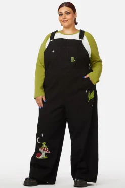 Women Black Friday Pants & Jumpsuits*Curve Froggy Patch Overall