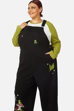 Women Black Friday Pants & Jumpsuits*Curve Froggy Patch Overall